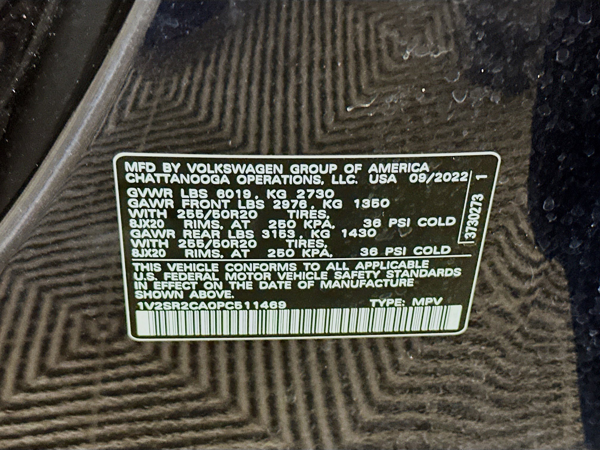 Used 2023 Volkswagen Atlas SEL R-Line image 12