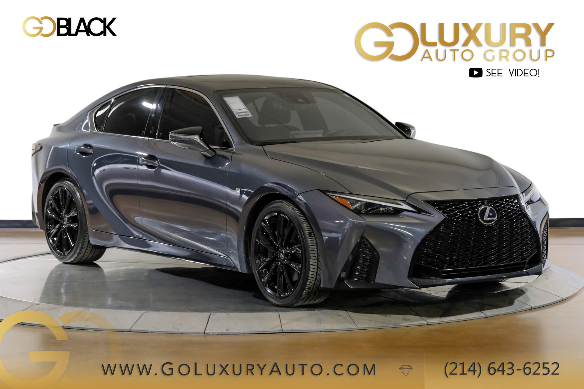 Used 2024 Lexus IS 350 F Sport w/ Navigation Package RWD image 1