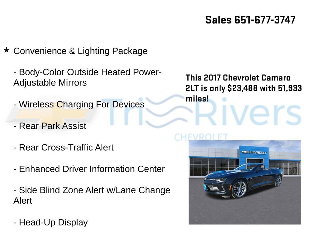 Used 2017 Chevrolet Camaro LT image 28