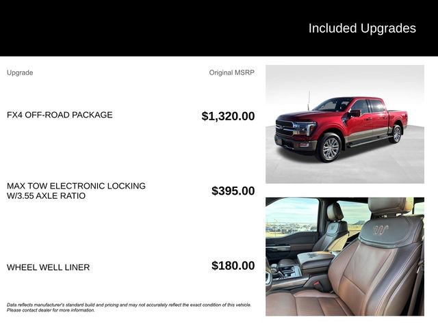 Certified 2025 Ford F150 King Ranch w/ FX4 Off-Road Package image 5