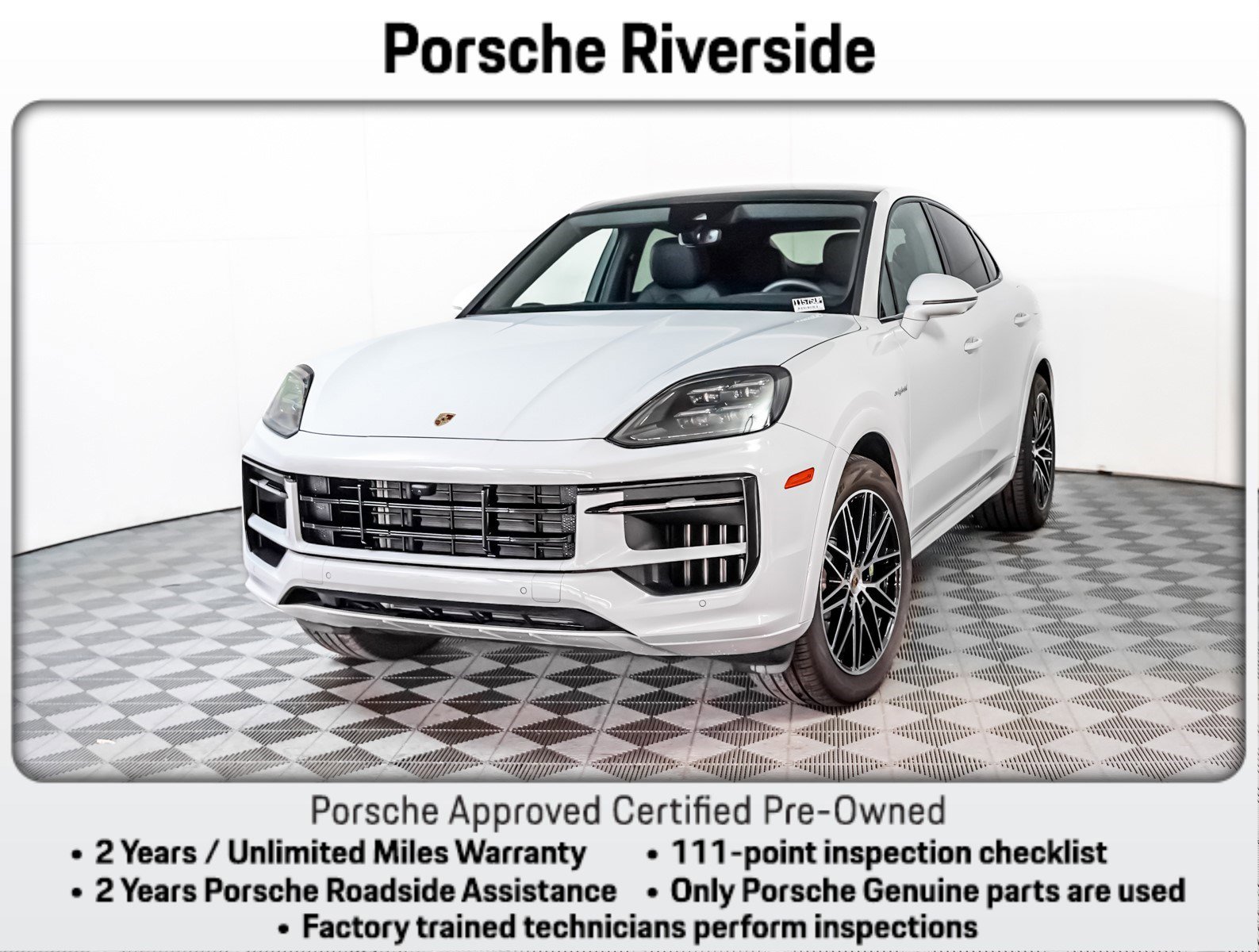 Used 2024 Porsche Cayenne E-Hybrid Coupe