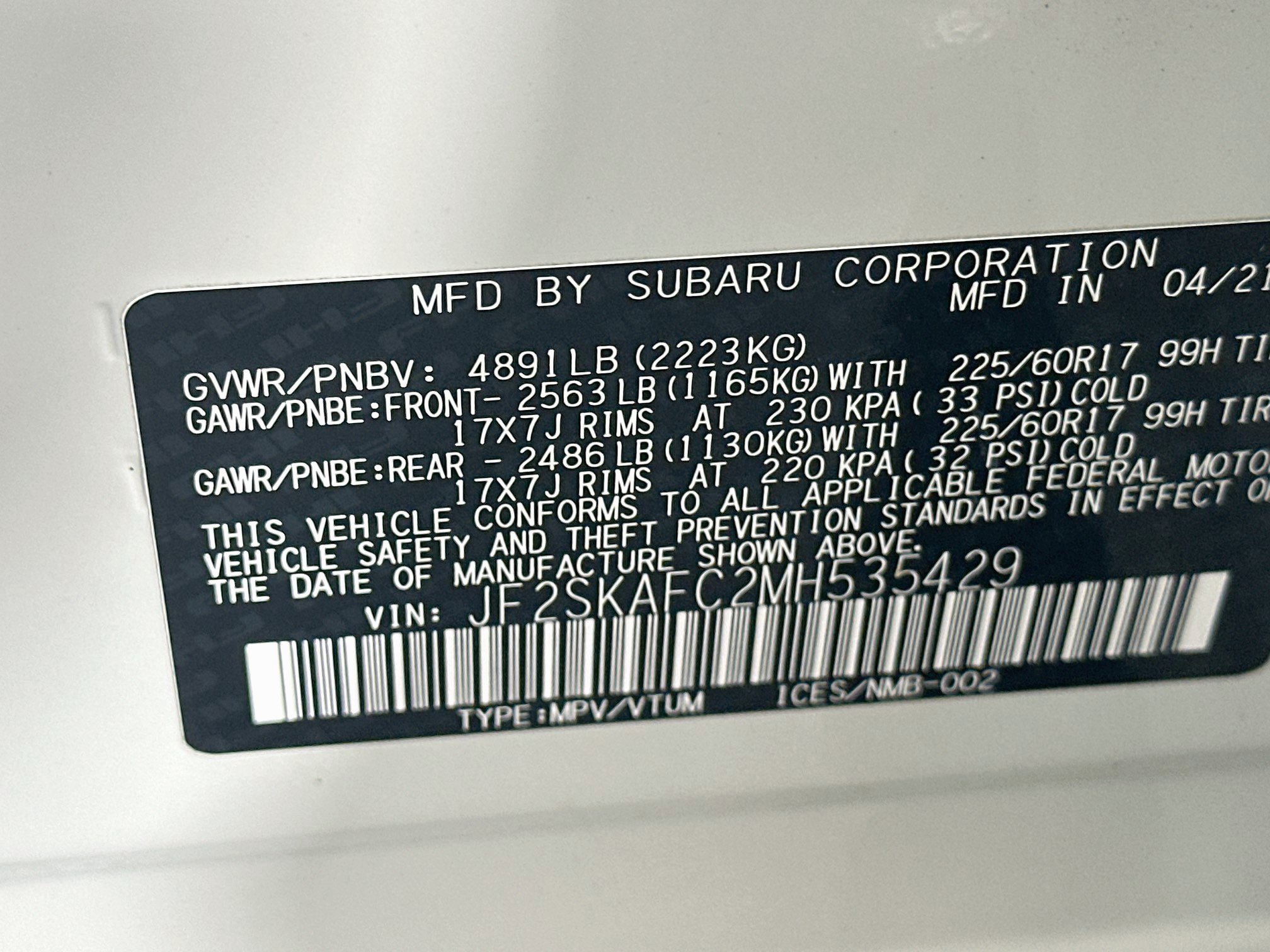 Used 2021 Subaru Forester Premium w/ Popular Package #1 AWD/4WD image 12