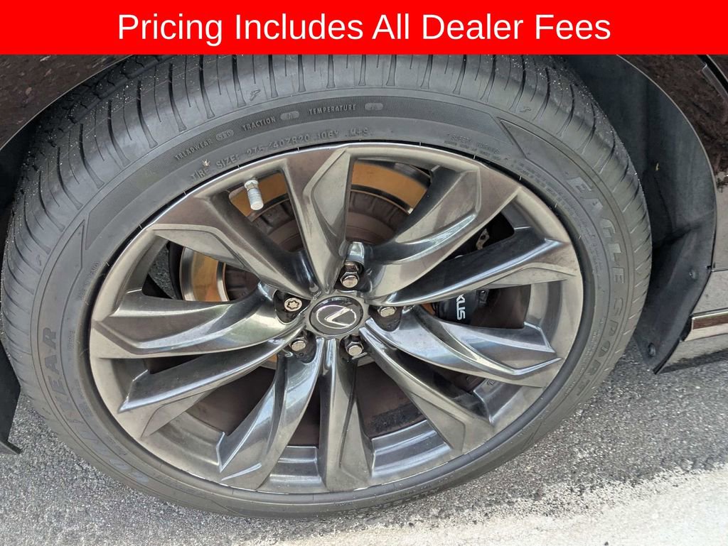 Used 2019 Lexus LS 500 F Sport w/ Accessory Package (Z2) RWD image 8