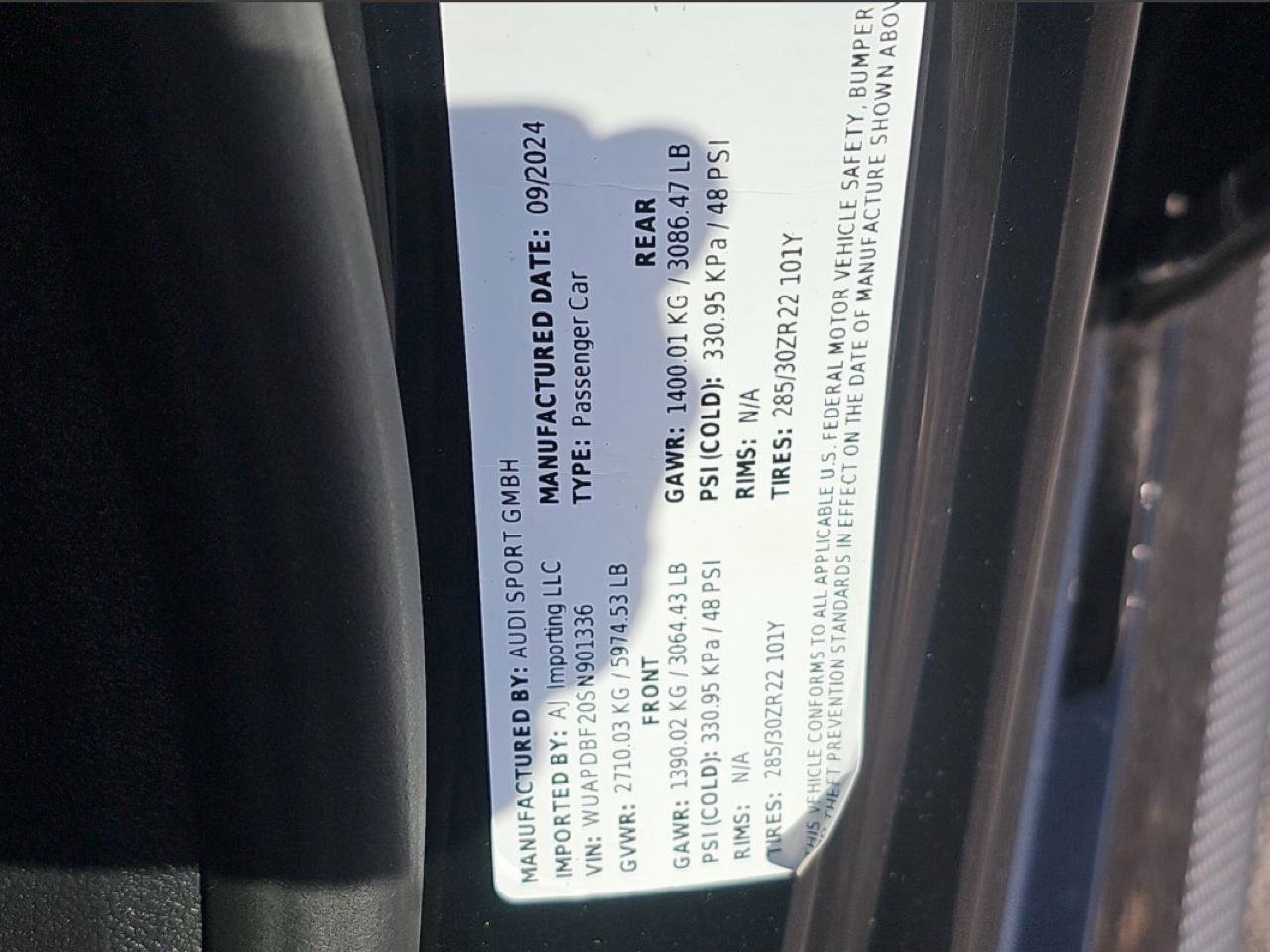 Used 2025 Audi RS 7 performance Sportback AWD/4WD image 8