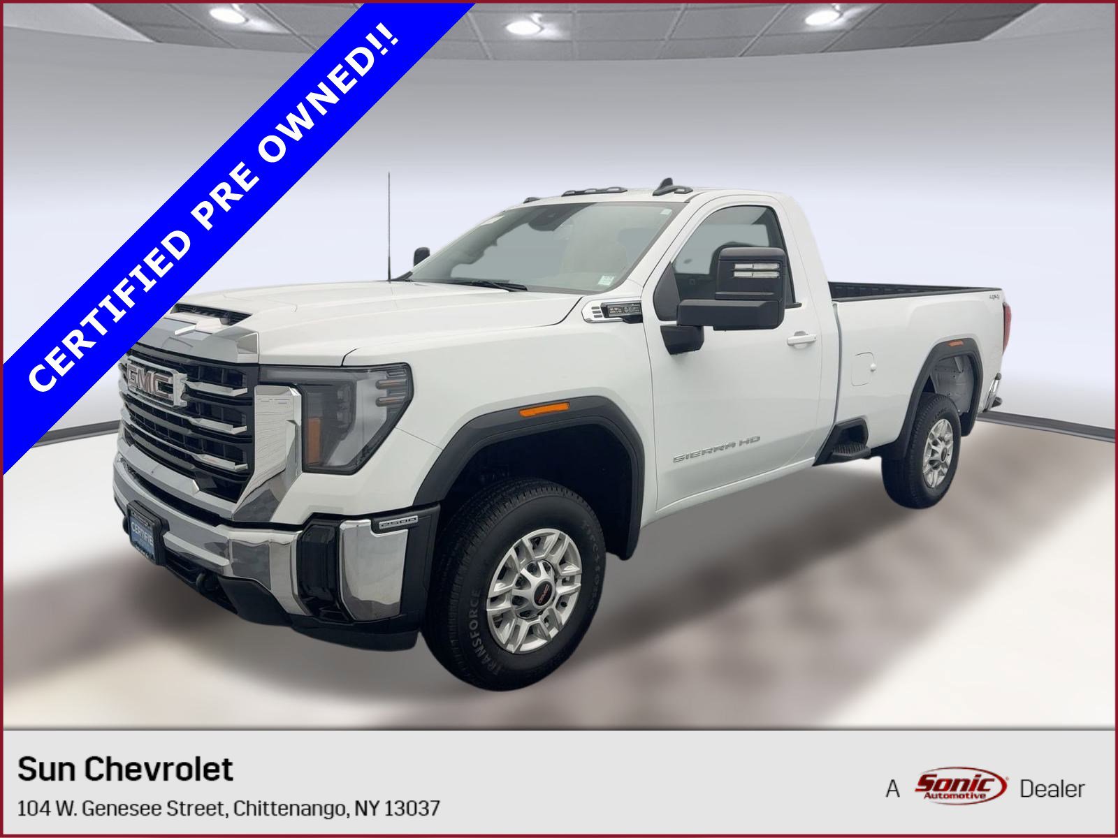 Certified 2025 GMC Sierra 2500 SLE w/ SLE Convenience Package