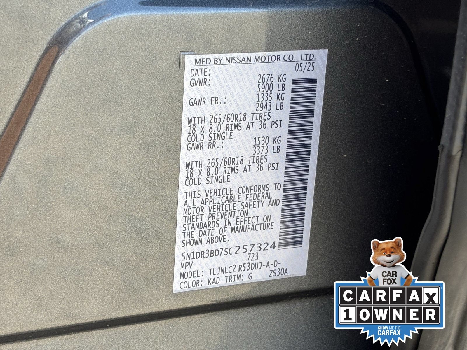 Certified 2025 Nissan Pathfinder Rock Creek AWD/4WD image 34