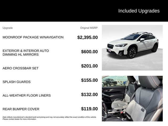 Used 2020 Subaru Crosstrek 2.0i Limited w/ Moonroof Package w/Navigation AWD/4WD image 5