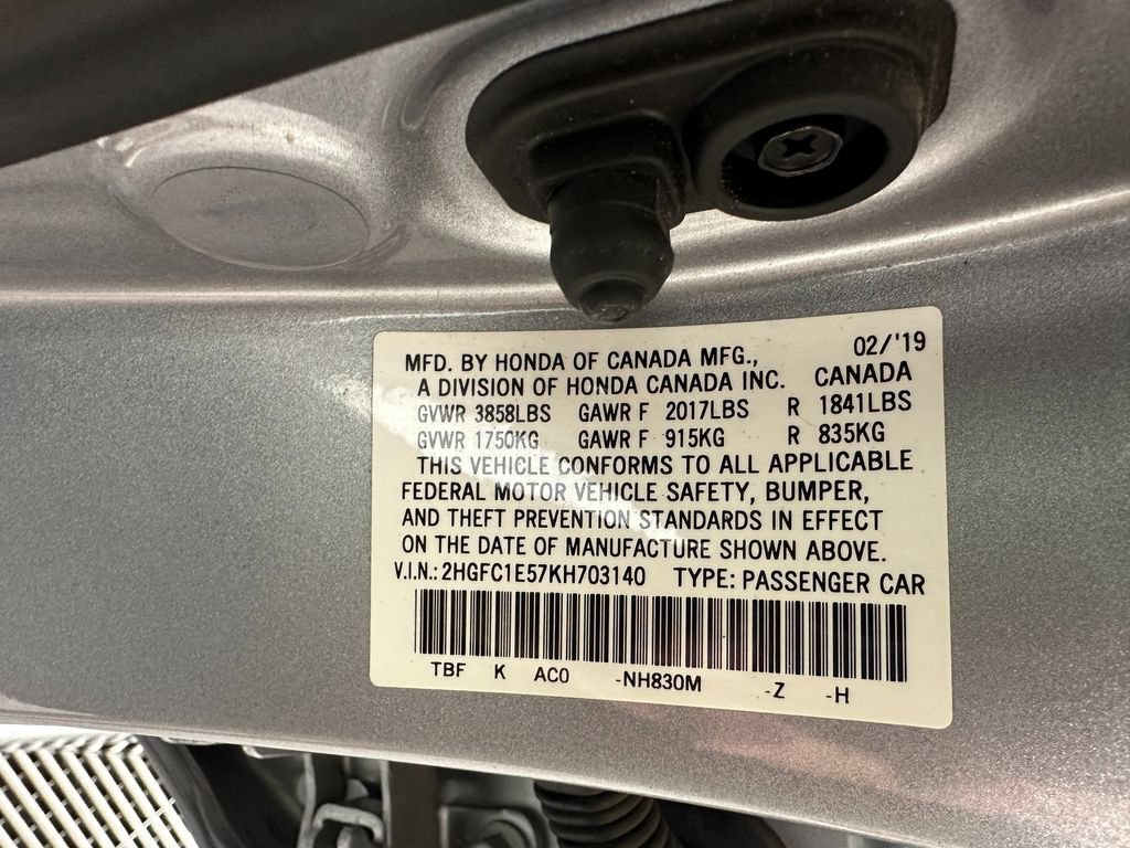Used 2019 Honda Civic Si image 37