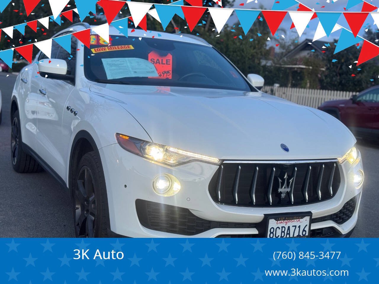 Used 2018 Maserati Levante S AWD/4WD image 1