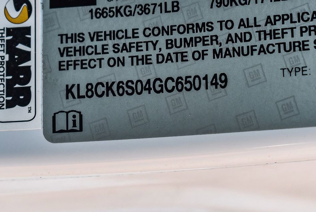 Used 2016 Chevrolet Spark LT image 25