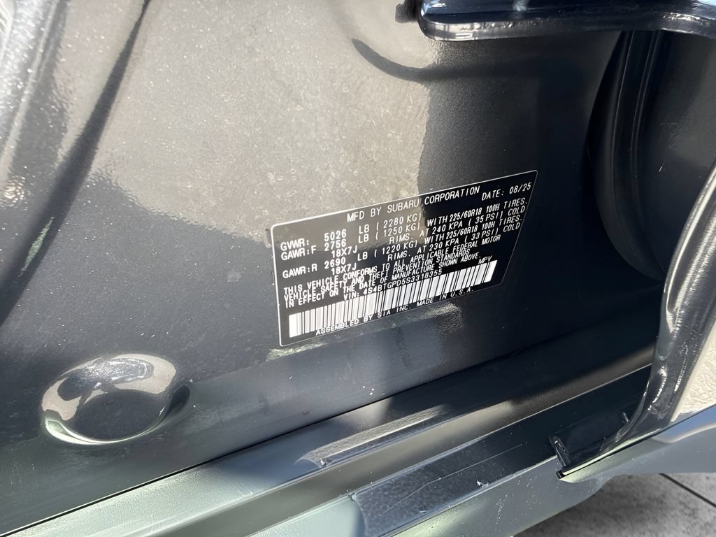 Used 2025 Subaru Outback Touring XT AWD/4WD image 24