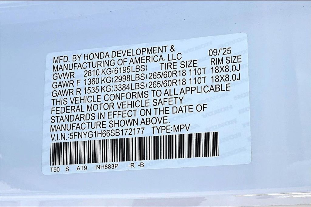 Certified 2025 Honda Pilot TrailSport image 14