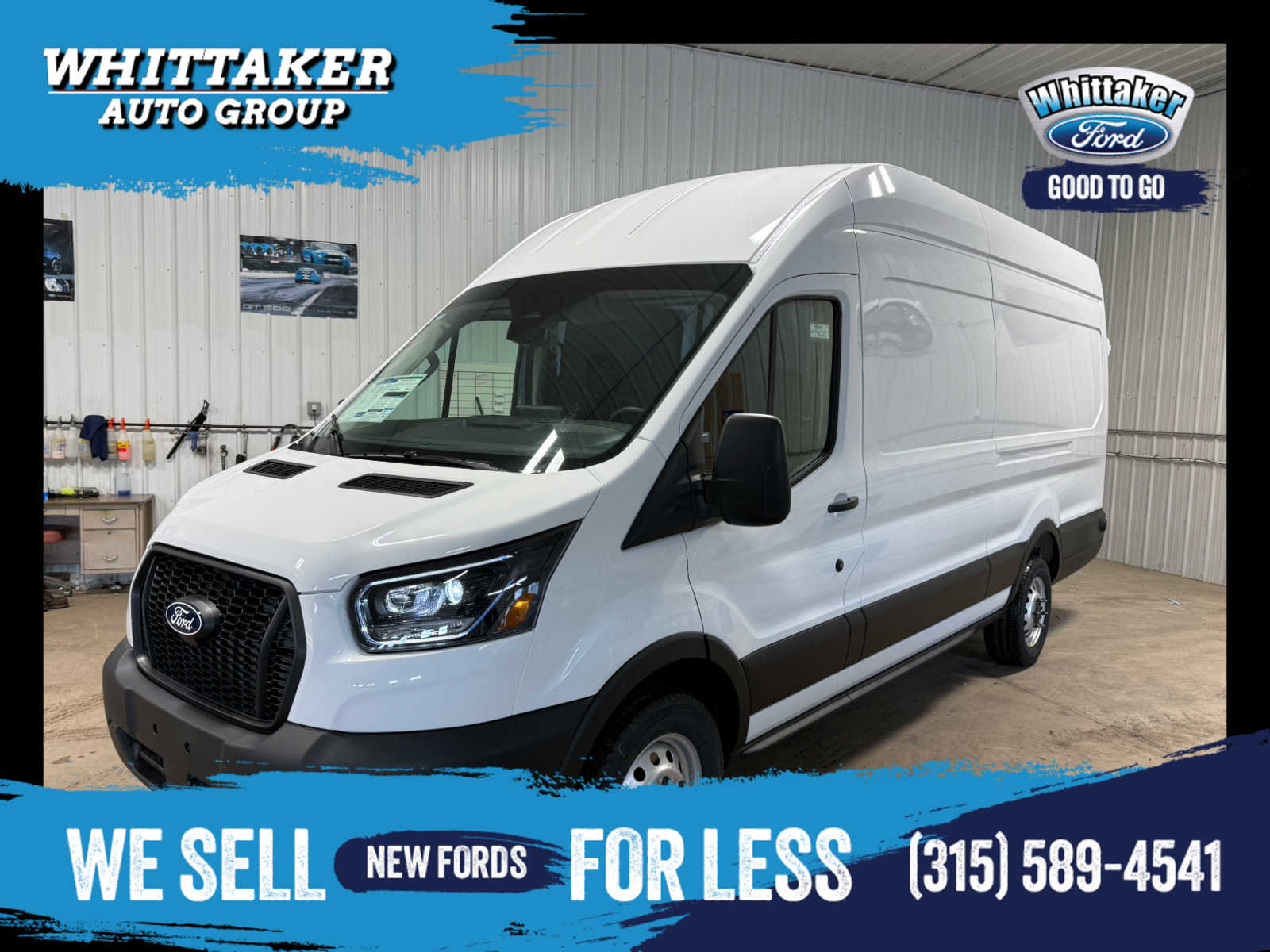 New 2026 Ford Transit 250 148 High Roof Extended AWD w/ Load Area Protection Package