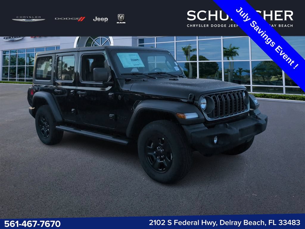 New 2026 Jeep Wrangler Unlimited Sport