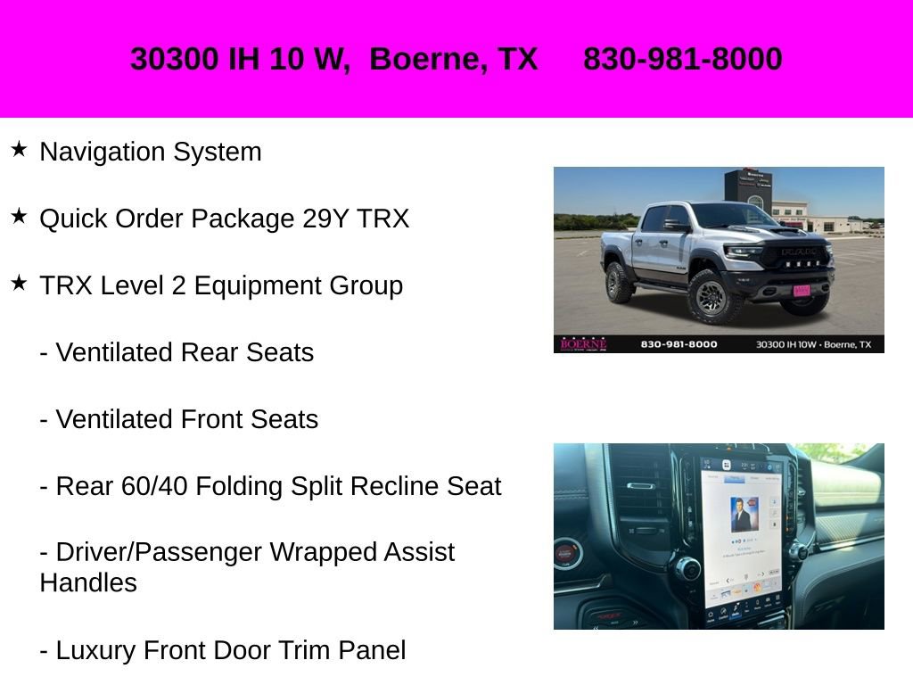 Used 2024 RAM 1500 TRX AWD/4WD image 10