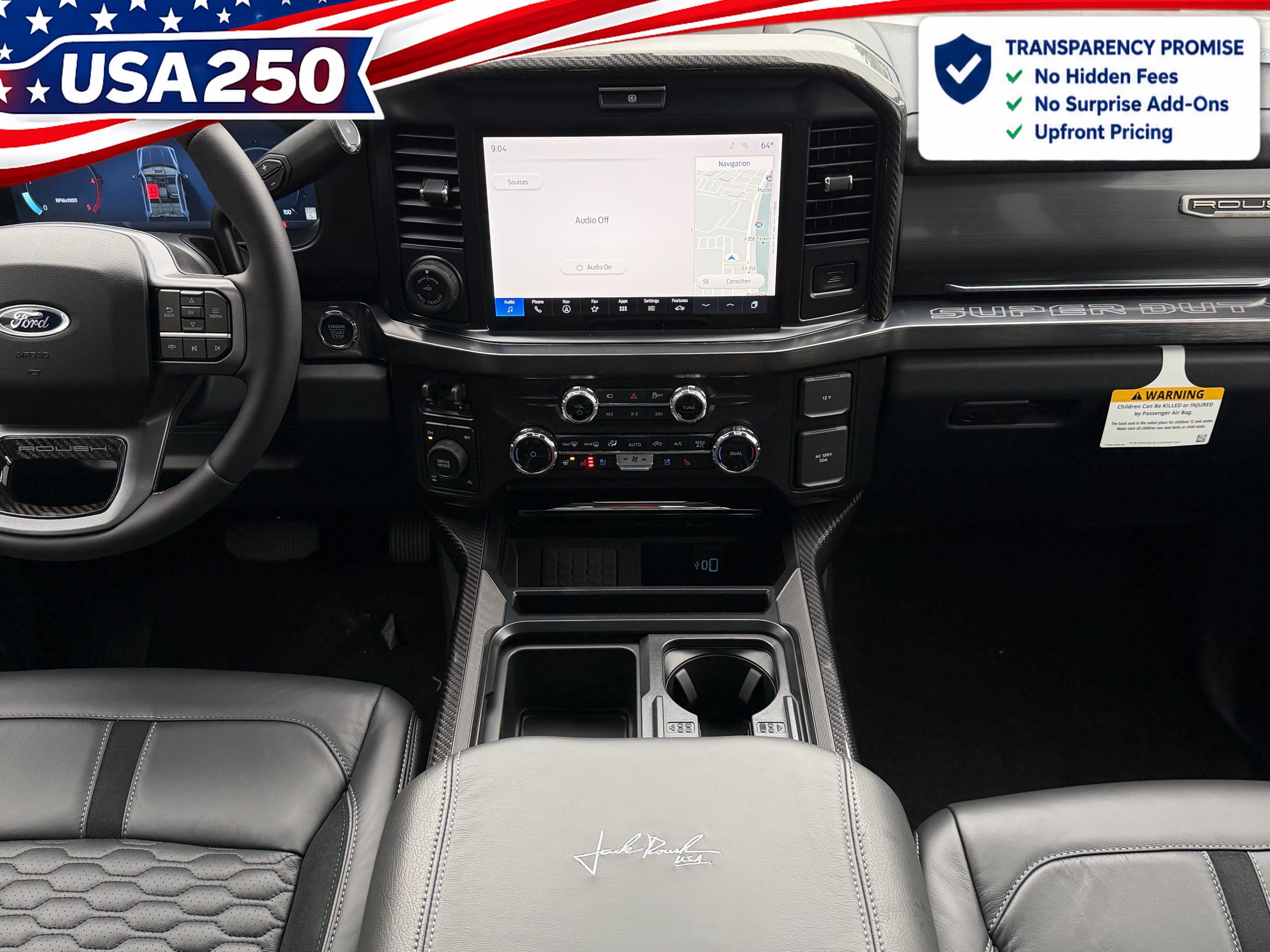 New 2026 Ford F250 Lariat w/ Black Appearance Package AWD/4WD image 14