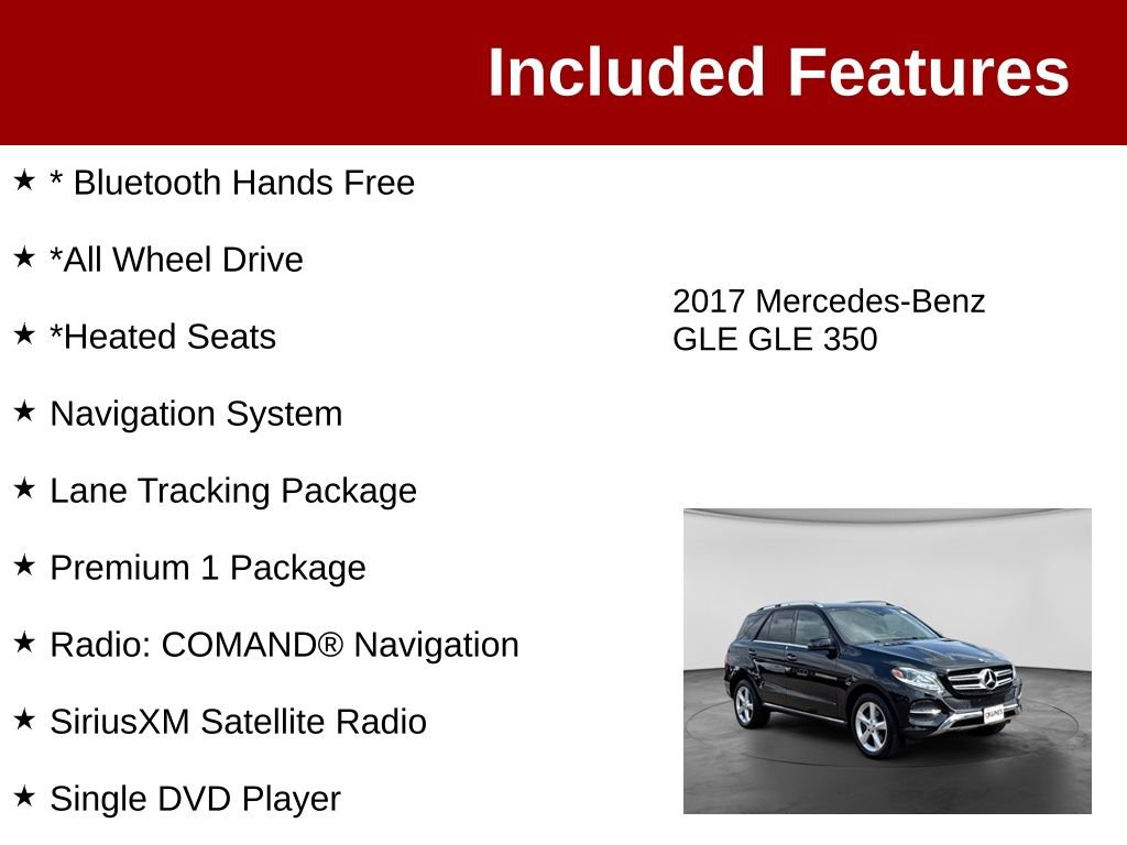 Used 2017 Mercedes-Benz GLE 350 4MATIC image 3