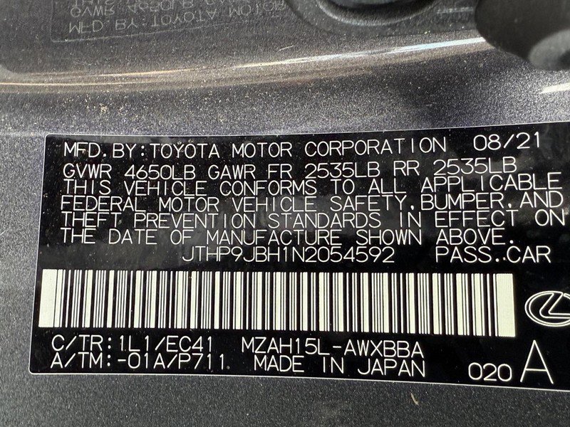 Used 2022 Lexus UX 250h w/ Premium Package image 22