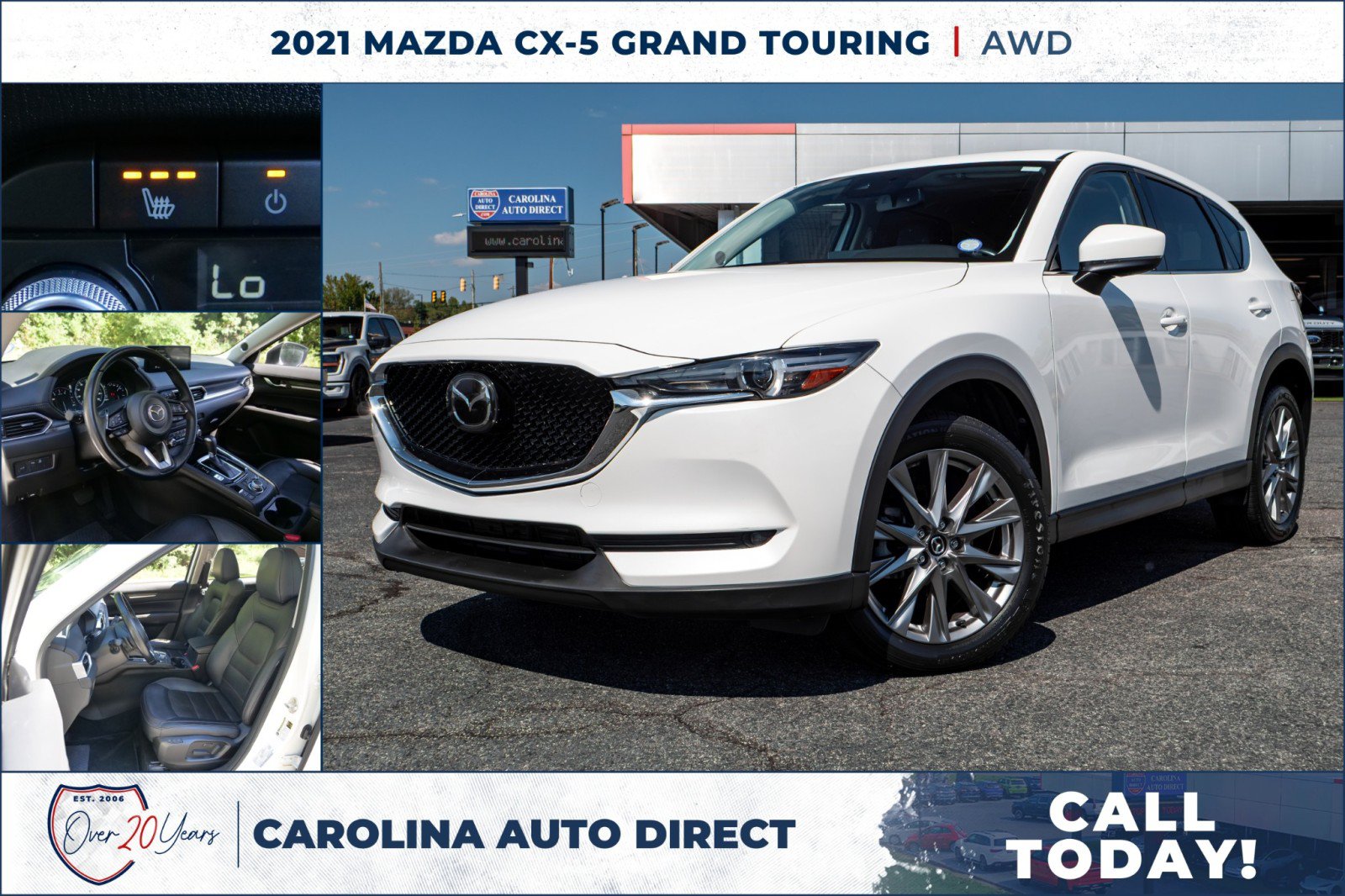 Used 2021 MAZDA CX-5 Grand Touring