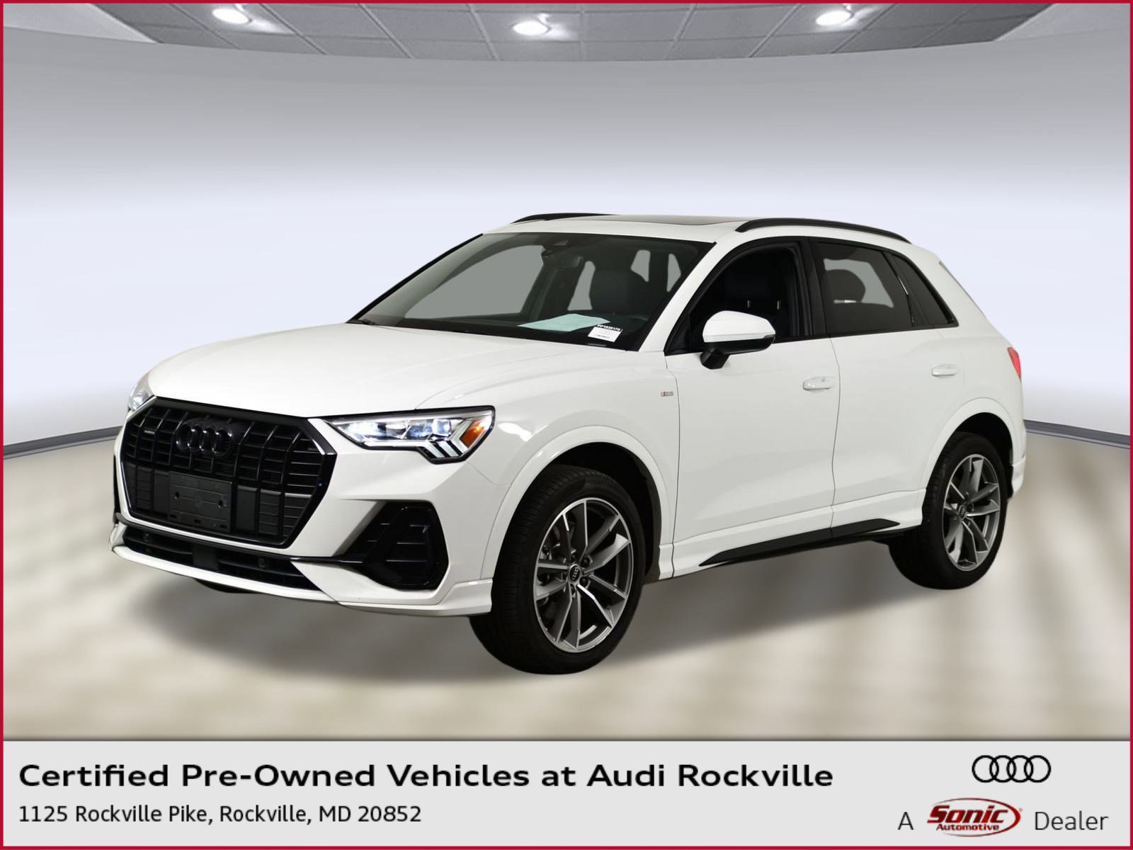 Certified 2023 Audi Q3 2.0T Premium w/ Black Optic Sport Package