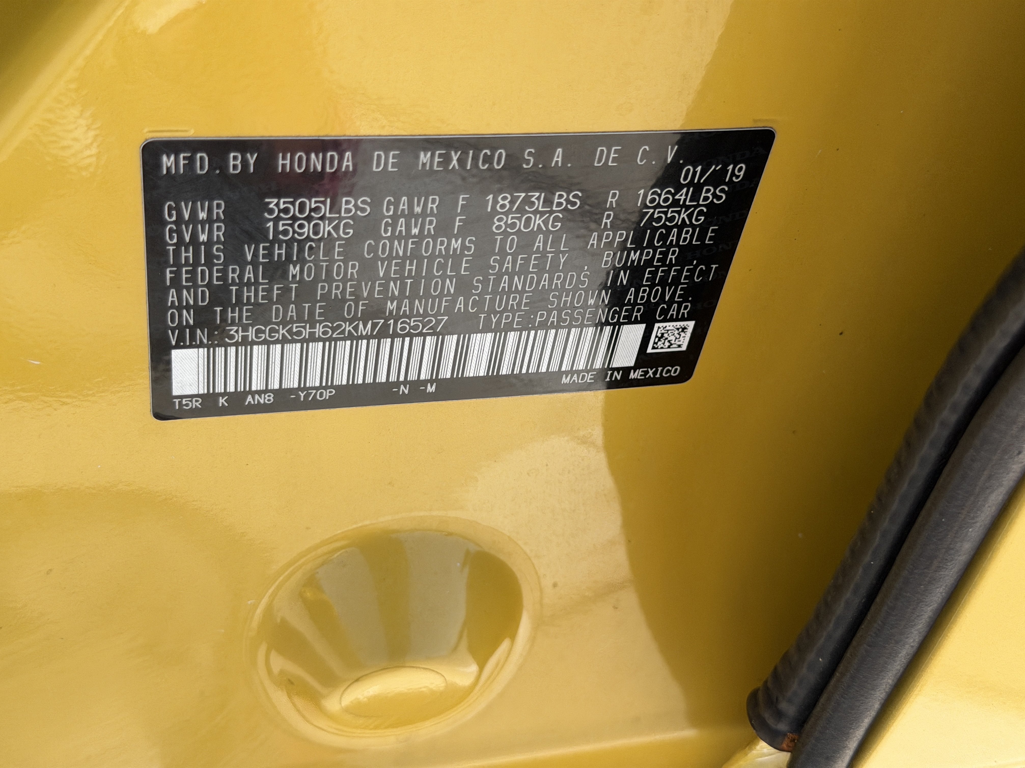 Used 2019 Honda Fit Sport image 30