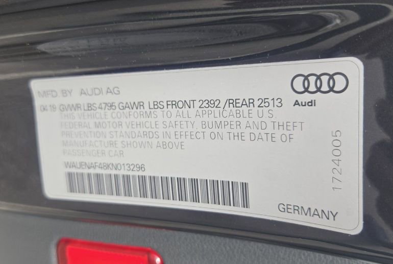Used 2019 Audi A4 2.0T Premium Plus w/ Premium Plus Package AWD/4WD image 15