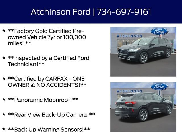 Certified 2024 Ford Escape ST-Line w/ Tech Pack #1 image 5