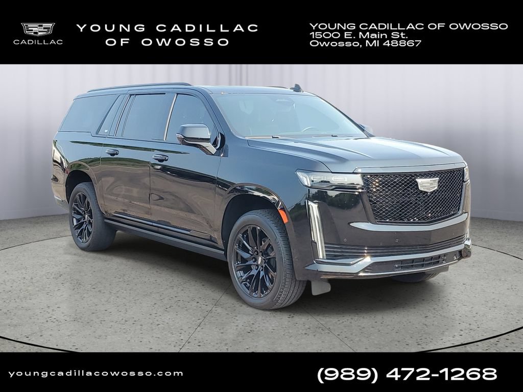 Used 2023 Cadillac Escalade ESV Sport Platinum w/ LPO, ONYX Package AWD/4WD video 2