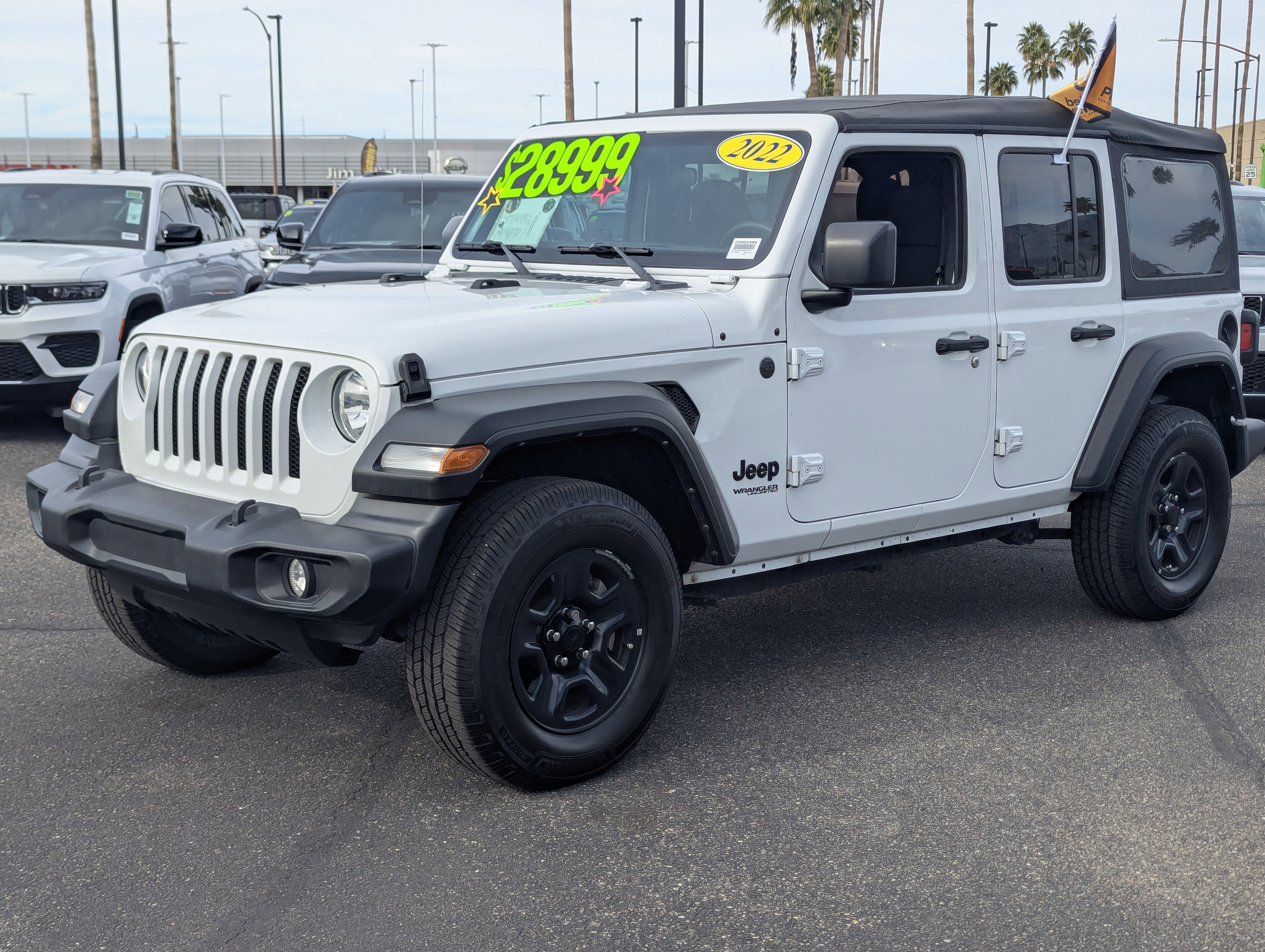 Used 2022 Jeep Wrangler Unlimited Sport image 5