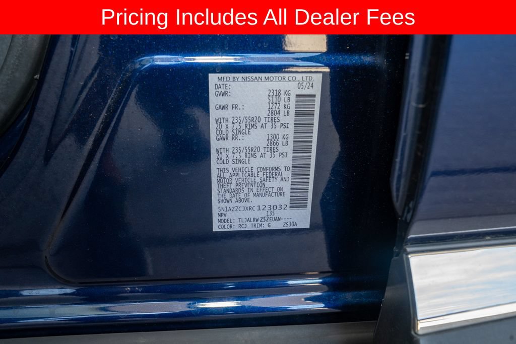 Used 2024 Nissan Murano SL FWD image 22