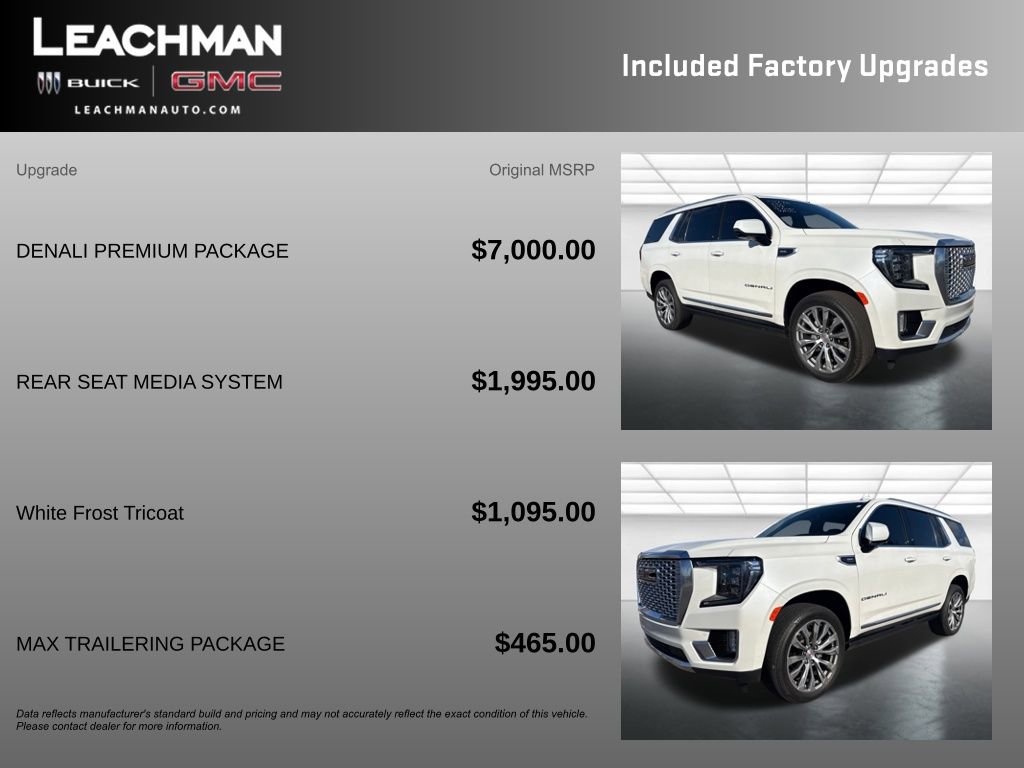 Certified 2021 GMC Yukon Denali w/ Denali Premium Package image 12