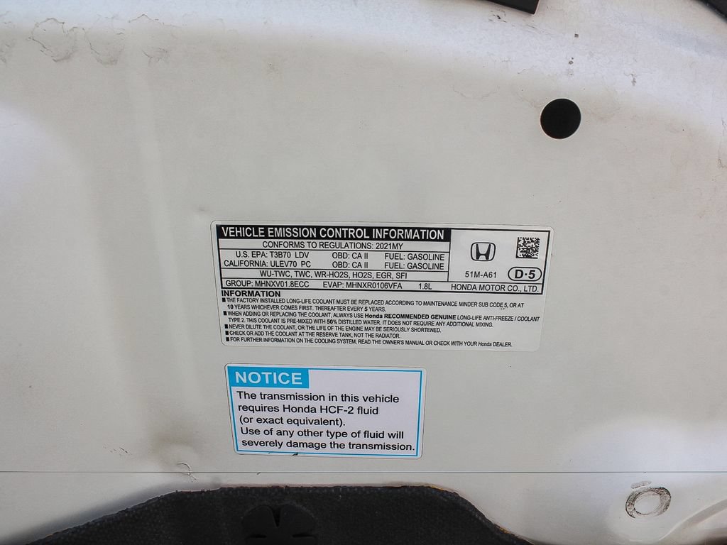 Certified 2021 Honda HR-V LX image 28