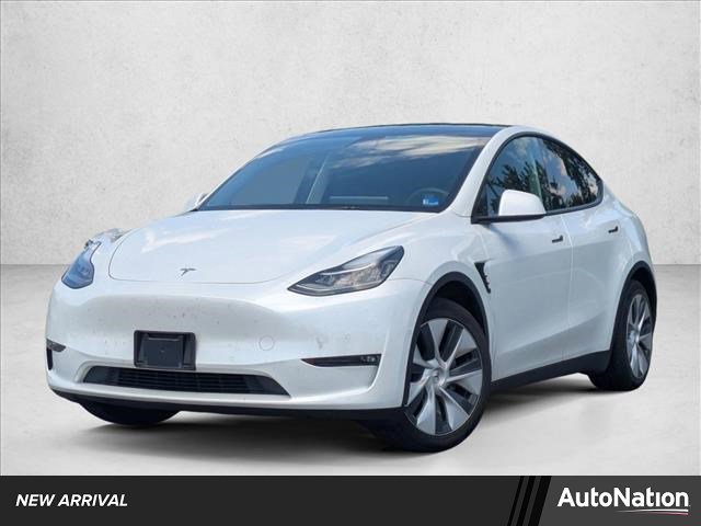 Used 2021 Tesla Model Y Long Range AWD/4WD image 1