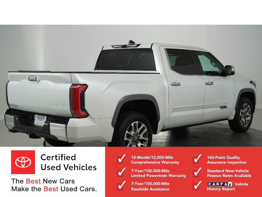 Certified 2025 Toyota Tundra 1794 Edition AWD/4WD image 3