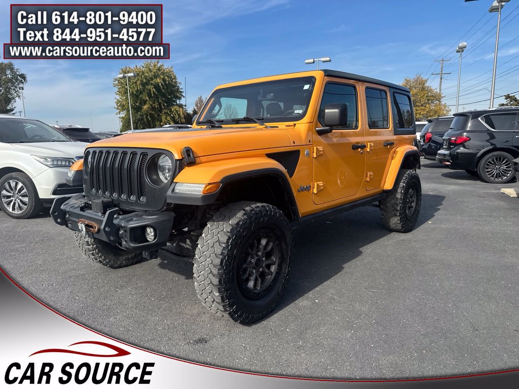 Used 2018 Jeep Wrangler Unlimited Sahara w/ Uconnect 4C Nav & Sound Group AWD/4WD image 2