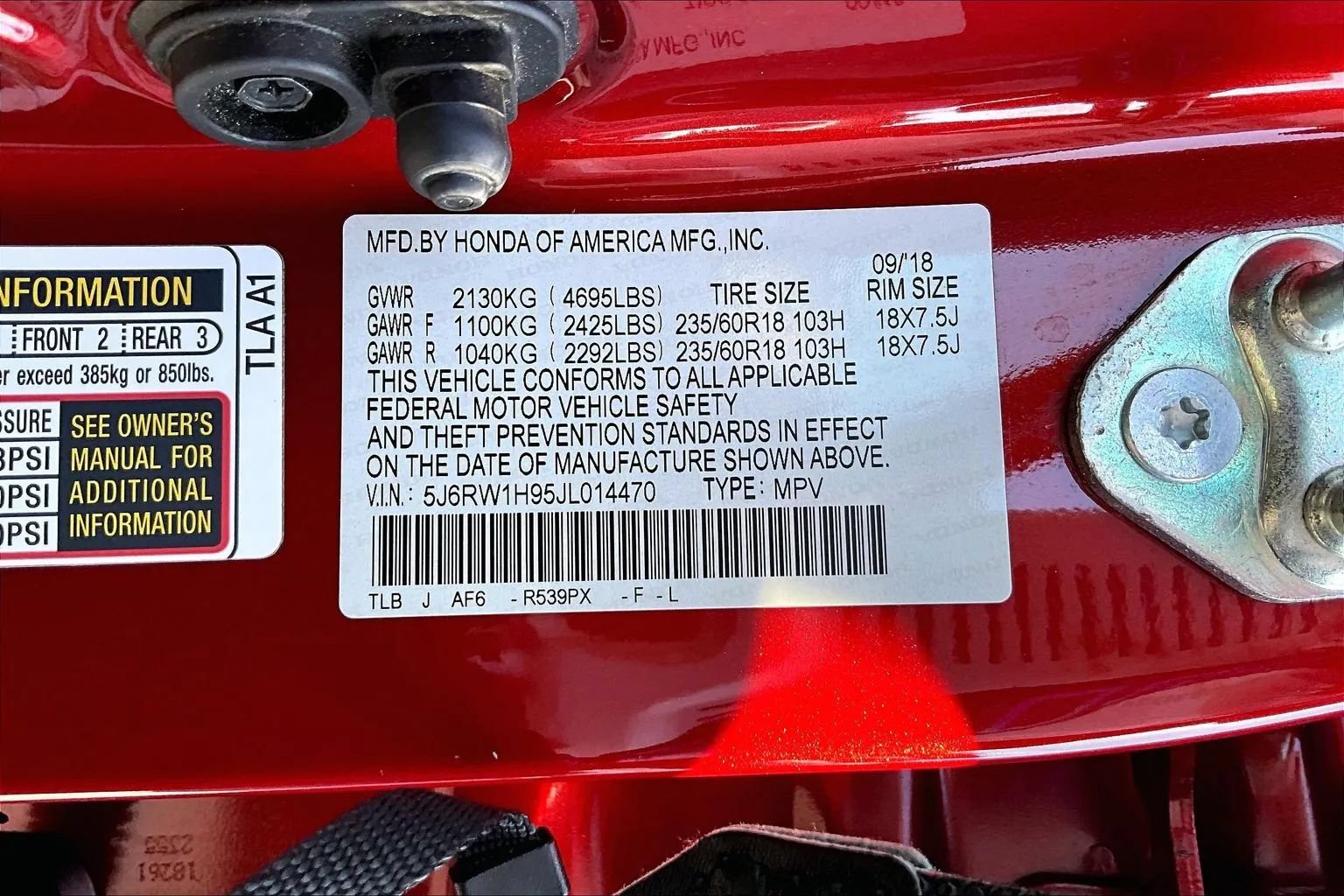 Used 2018 Honda CR-V Touring image 3
