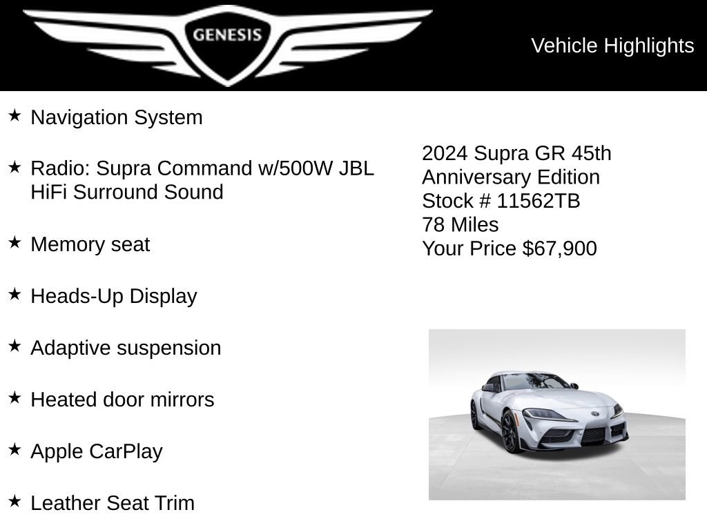 Used 2024 Toyota Supra RWD image 5