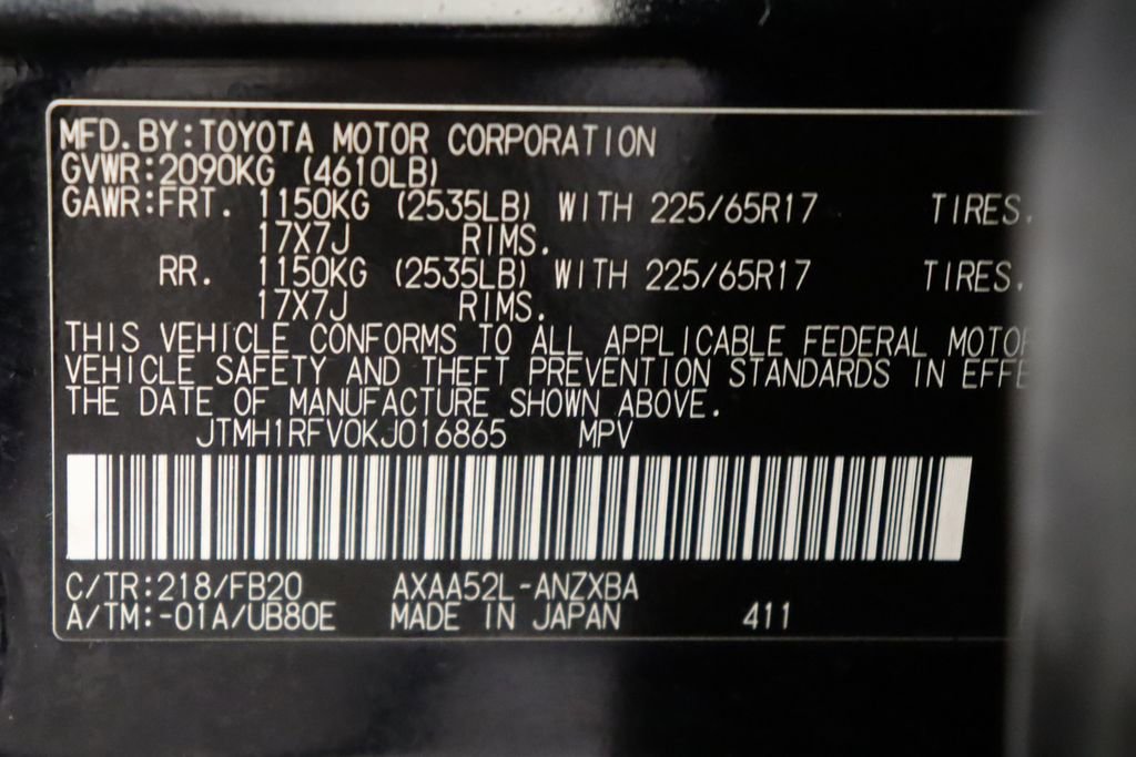 Certified 2019 Toyota RAV4 LE image 17