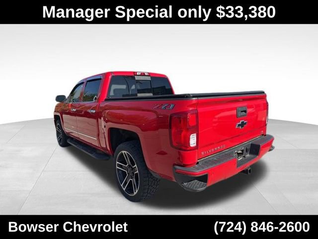Used 2018 Chevrolet Silverado 1500 LTZ Z71 w/ LPO, Black Pack AWD/4WD image 4
