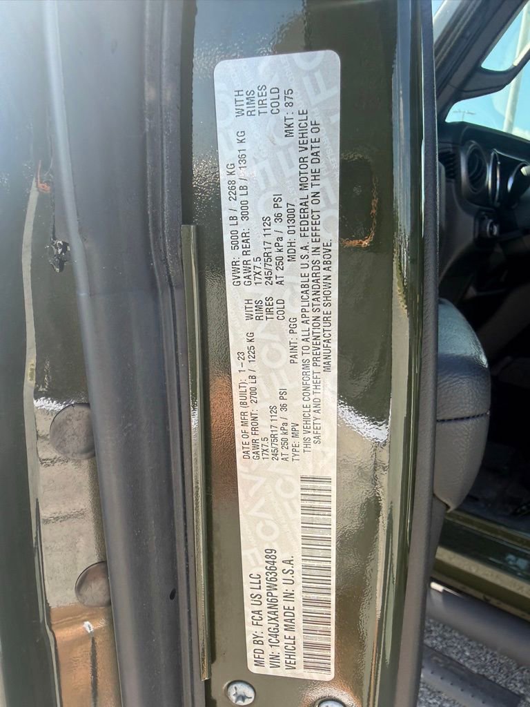 Used 2023 Jeep Wrangler Sport S AWD/4WD image 26