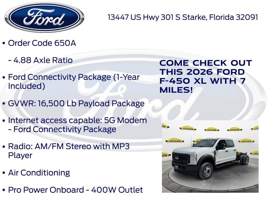 New 2026 Ford F450 XL AWD/4WD image 15