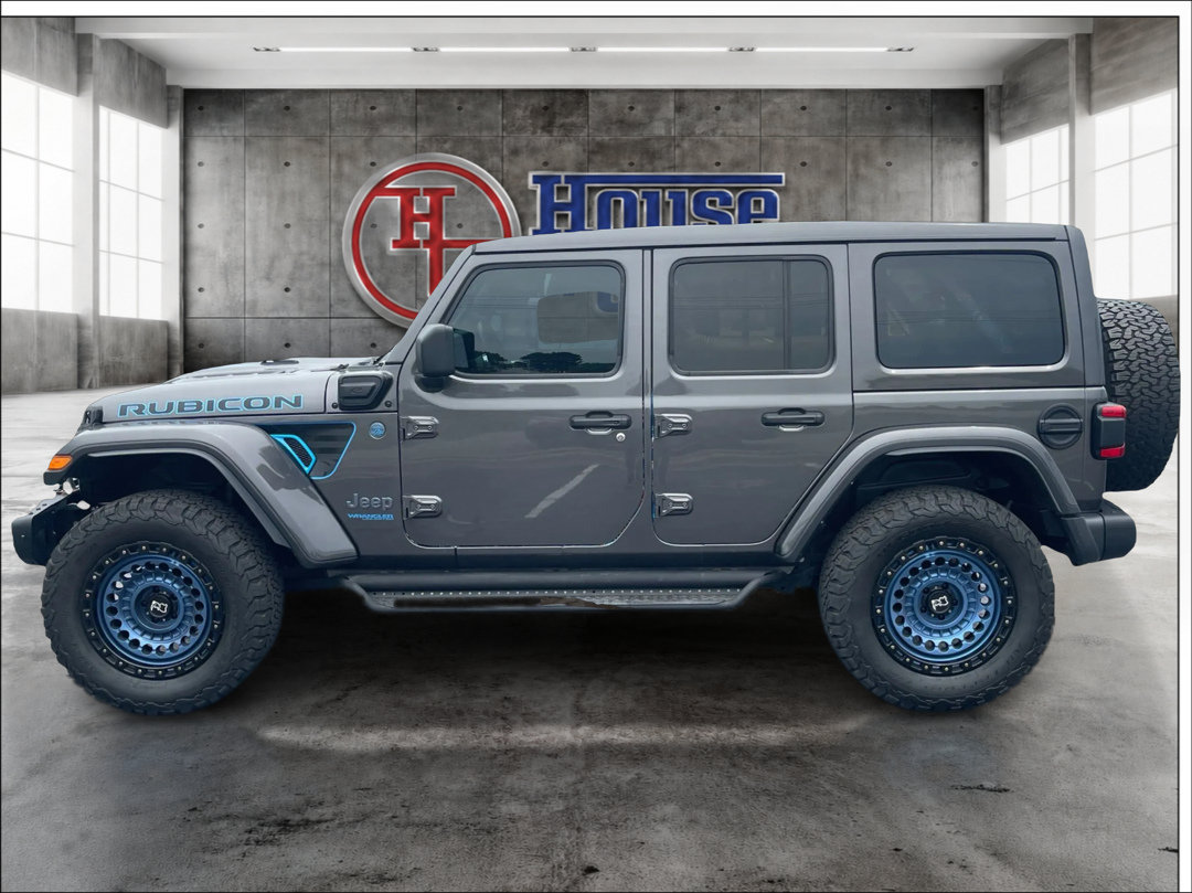 Used 2021 Jeep Wrangler Unlimited Rubicon 4xe w/ Steel Bumper Group AWD/4WD image 8