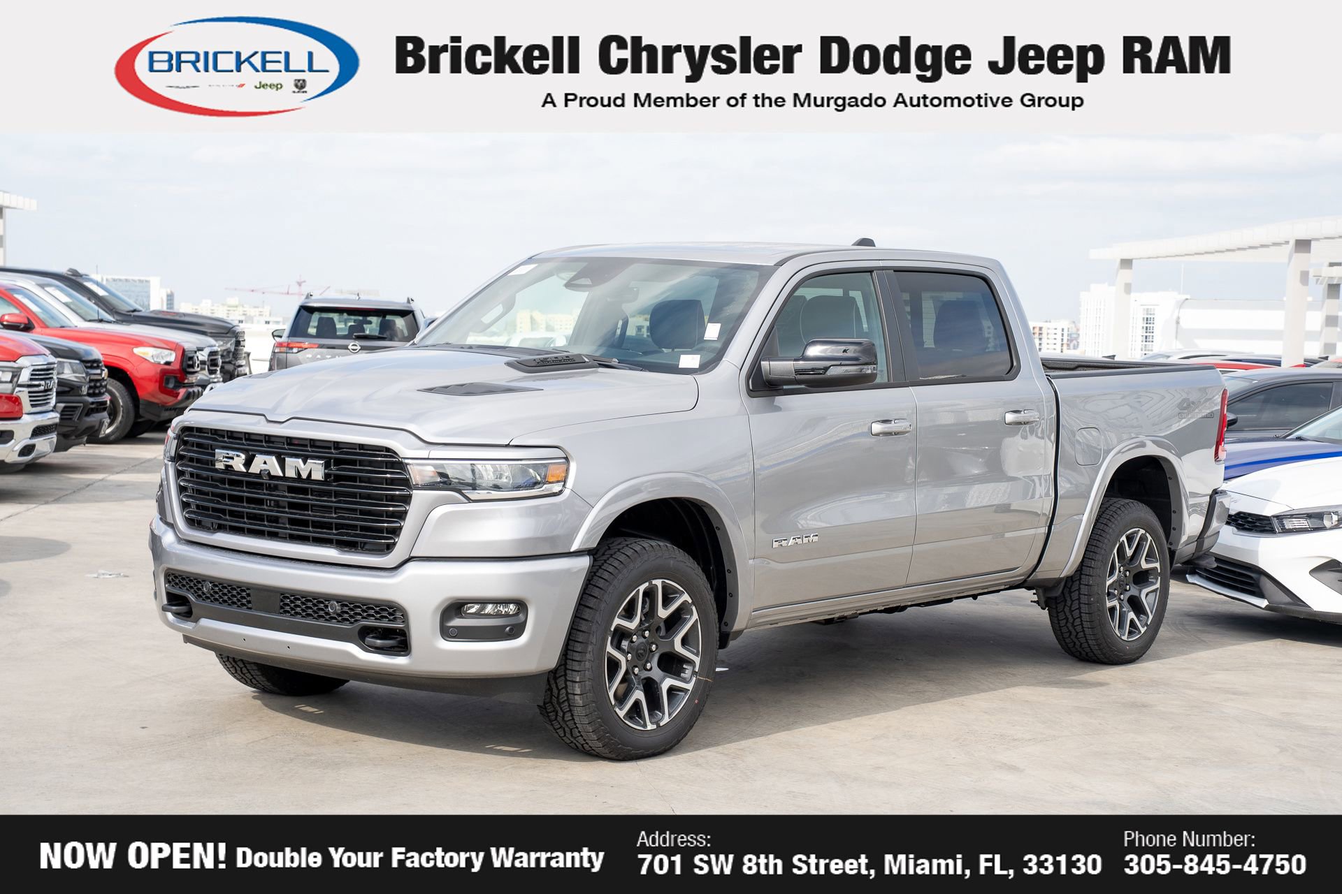 New 2026 RAM 1500 Laramie w/ Sport Appearance Package