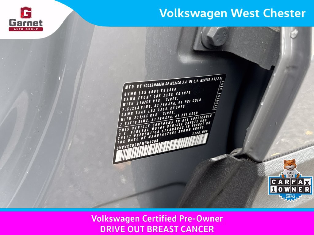 Used 2023 Volkswagen Taos SE w/ Panoramic Sunroof Package AWD/4WD image 16