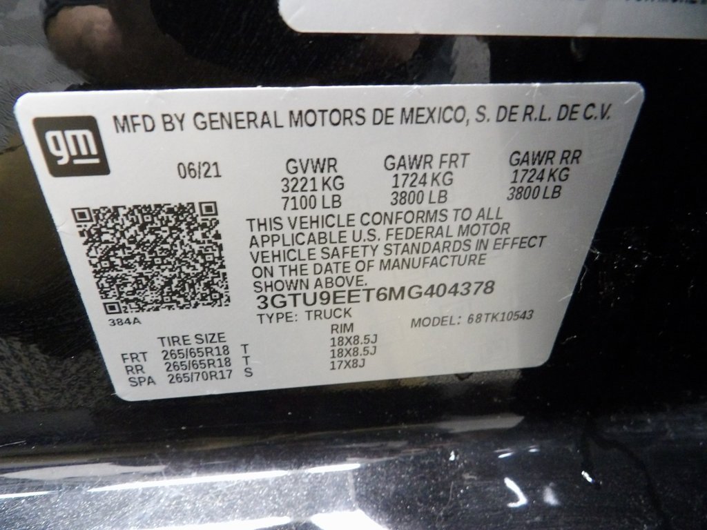 Used 2021 GMC Sierra 1500 AT4 image 60
