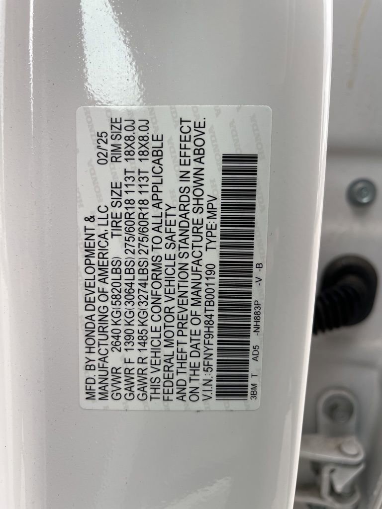 Certified 2026 Honda Passport TrailSport Elite image 8
