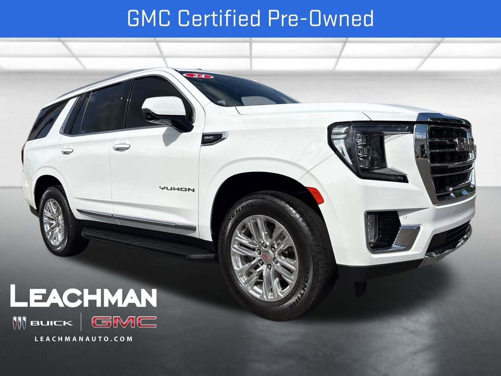 Certified 2024 GMC Yukon SLT w/ SLT Premium Package RWD image 1