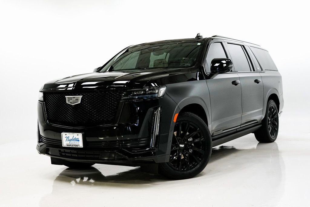 Used 2023 Cadillac Escalade ESV Sport w/ LPO, ONYX Package image 1
