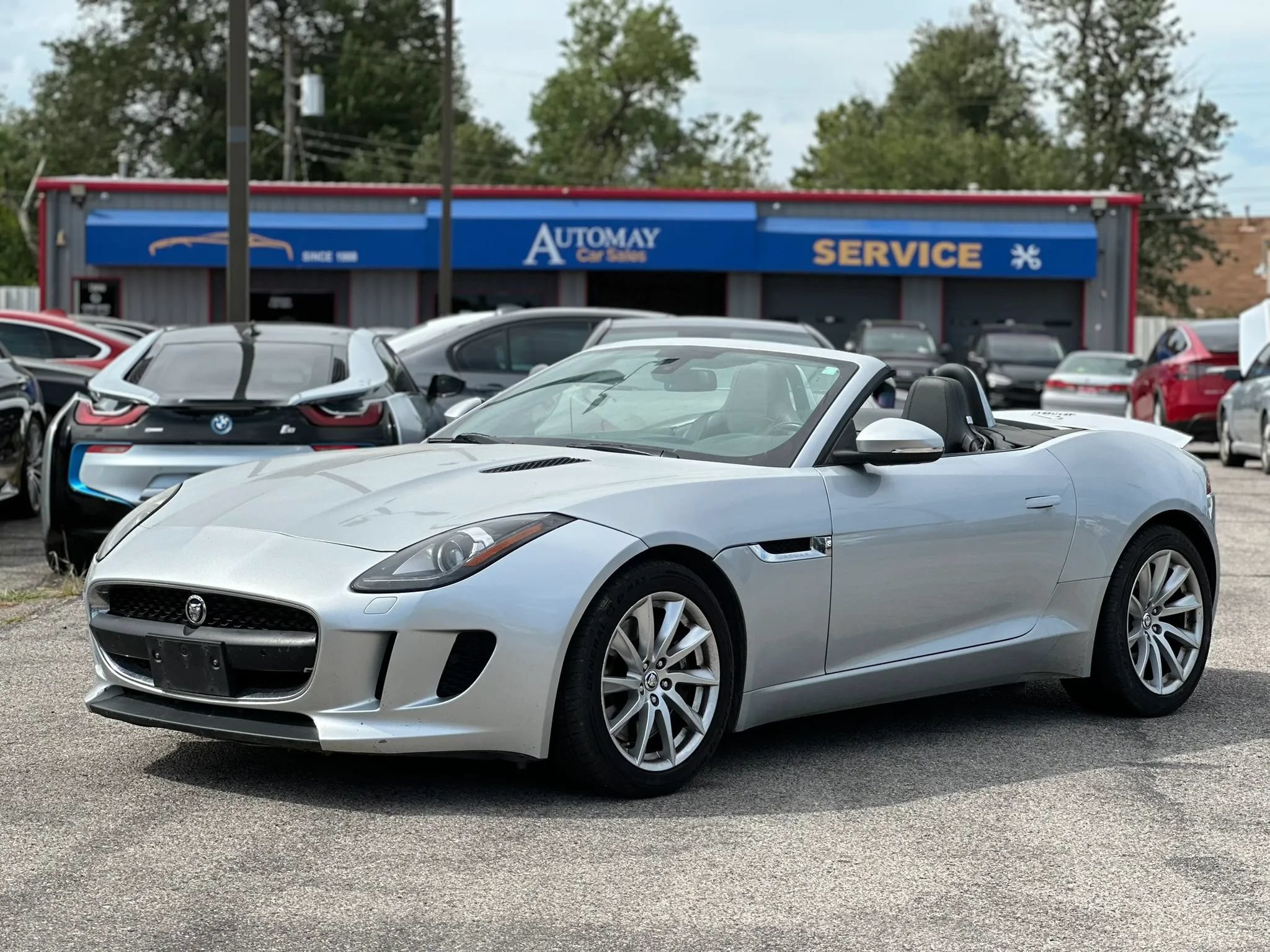 Used 2014 Jaguar F-TYPE Convertible RWD image 1