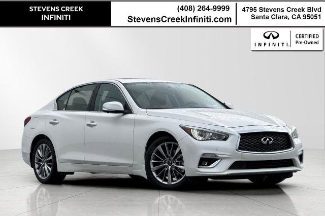 Certified 2023 INFINITI Q50 Luxe w/ Cargo Package